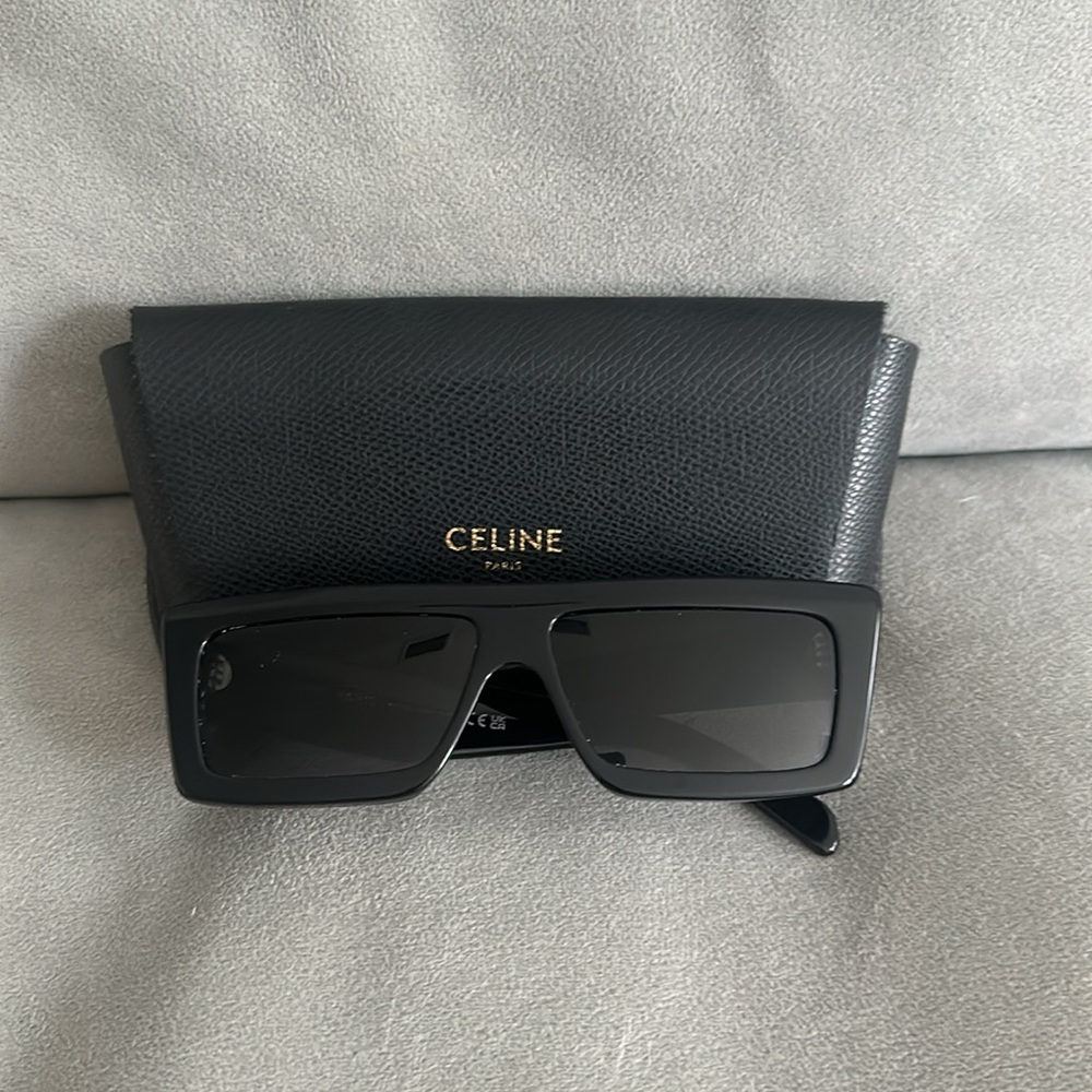 Celine Flat-Top Rectangular Glasses